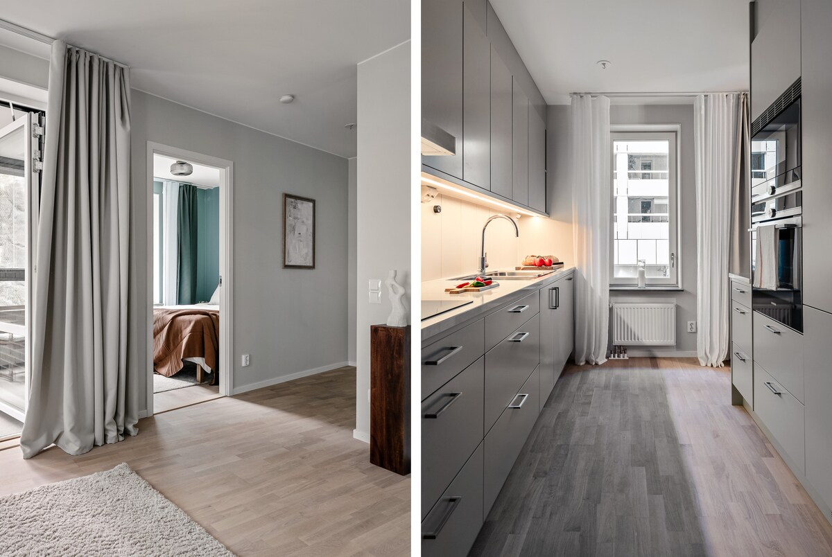 Bostadsbild från Sjöviksvägen 87, 1 tr, Såld i Liljeholmen - Liljeholmskajen, Stockholm