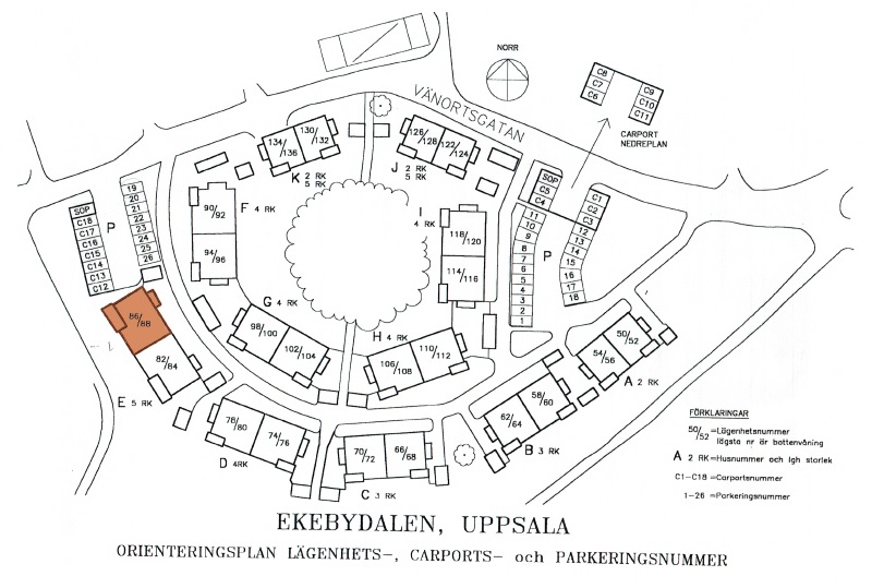 Bostadsbild från Vänortsgatan 88, Såld i Ekeby, Uppsala