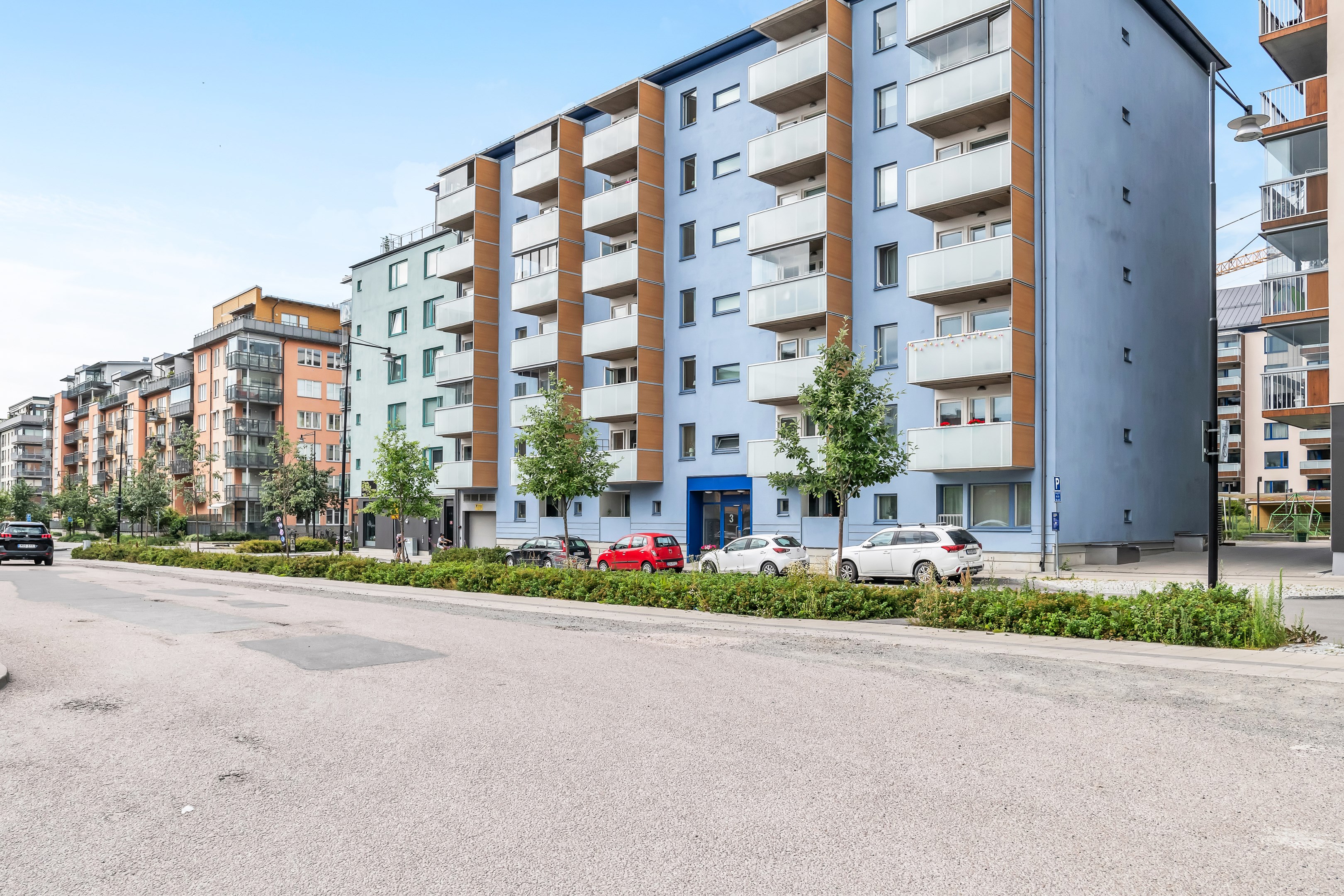 Bostadsbild från Tullgarnsgatan 3, Kommande i Kungsängen, Uppsala