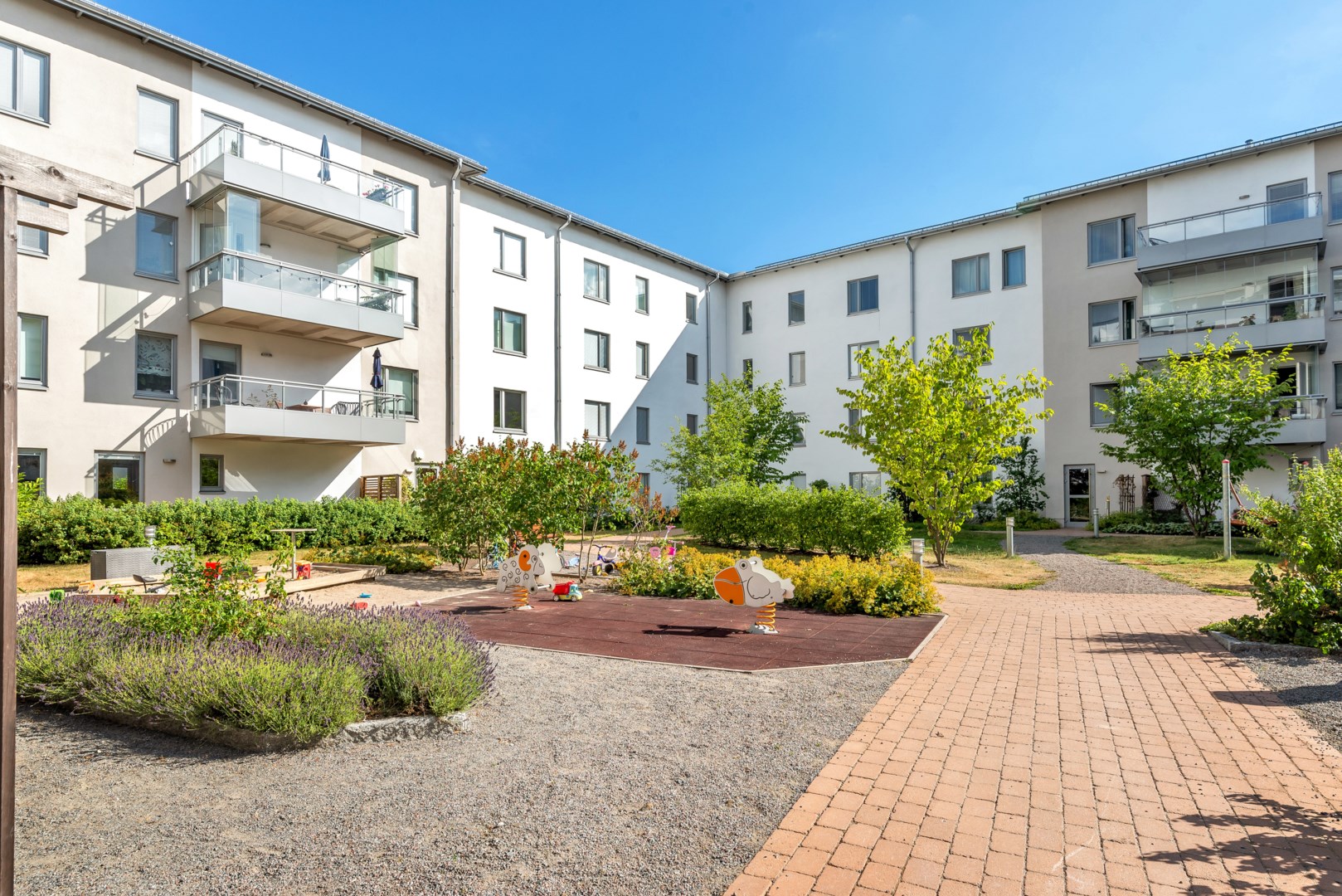 Bostadsbild från Pelargatan 12, Kommande i Luthagen, Uppsala