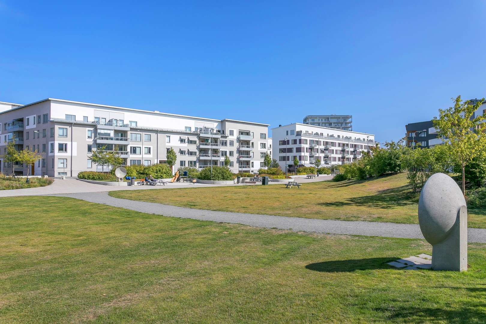 Bostadsbild från Pelargatan 12, Kommande i Luthagen, Uppsala