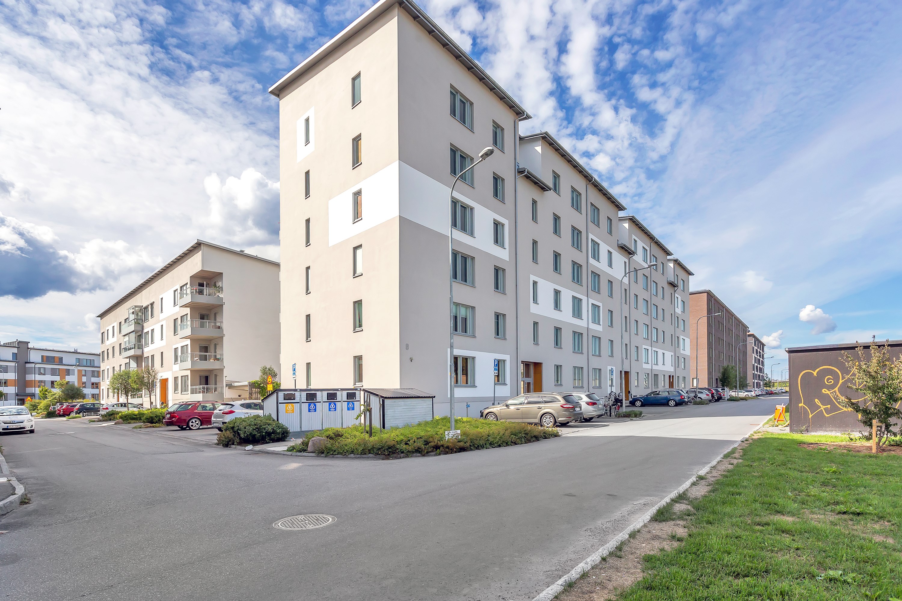 Bostadsbild från Pelargatan 12, Kommande i Luthagen, Uppsala