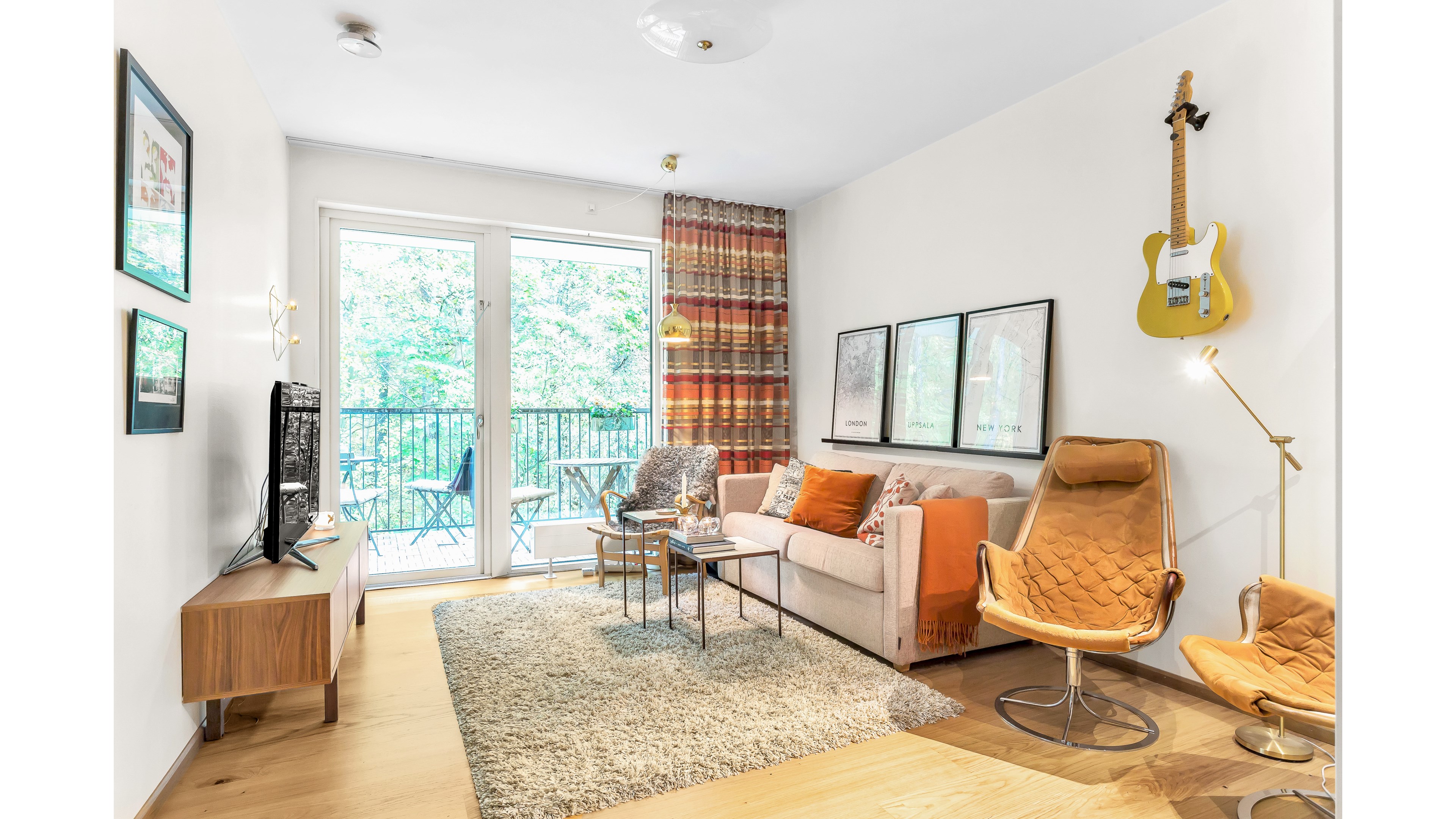 Bostadsbild från Norbyvägen 46D, Såld i Sommarro, Uppsala