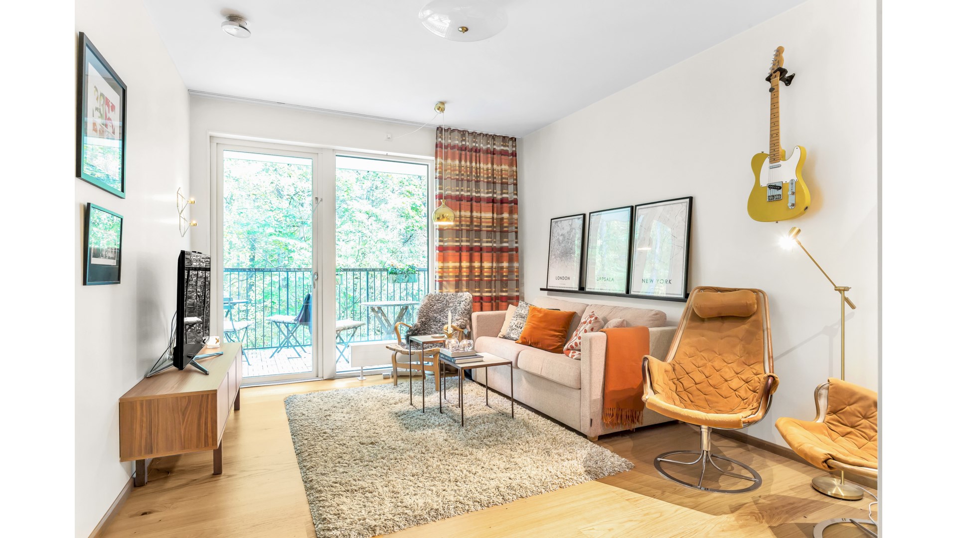 Bostadsbild från Norbyvägen 46D, Såld i Sommarro, Uppsala