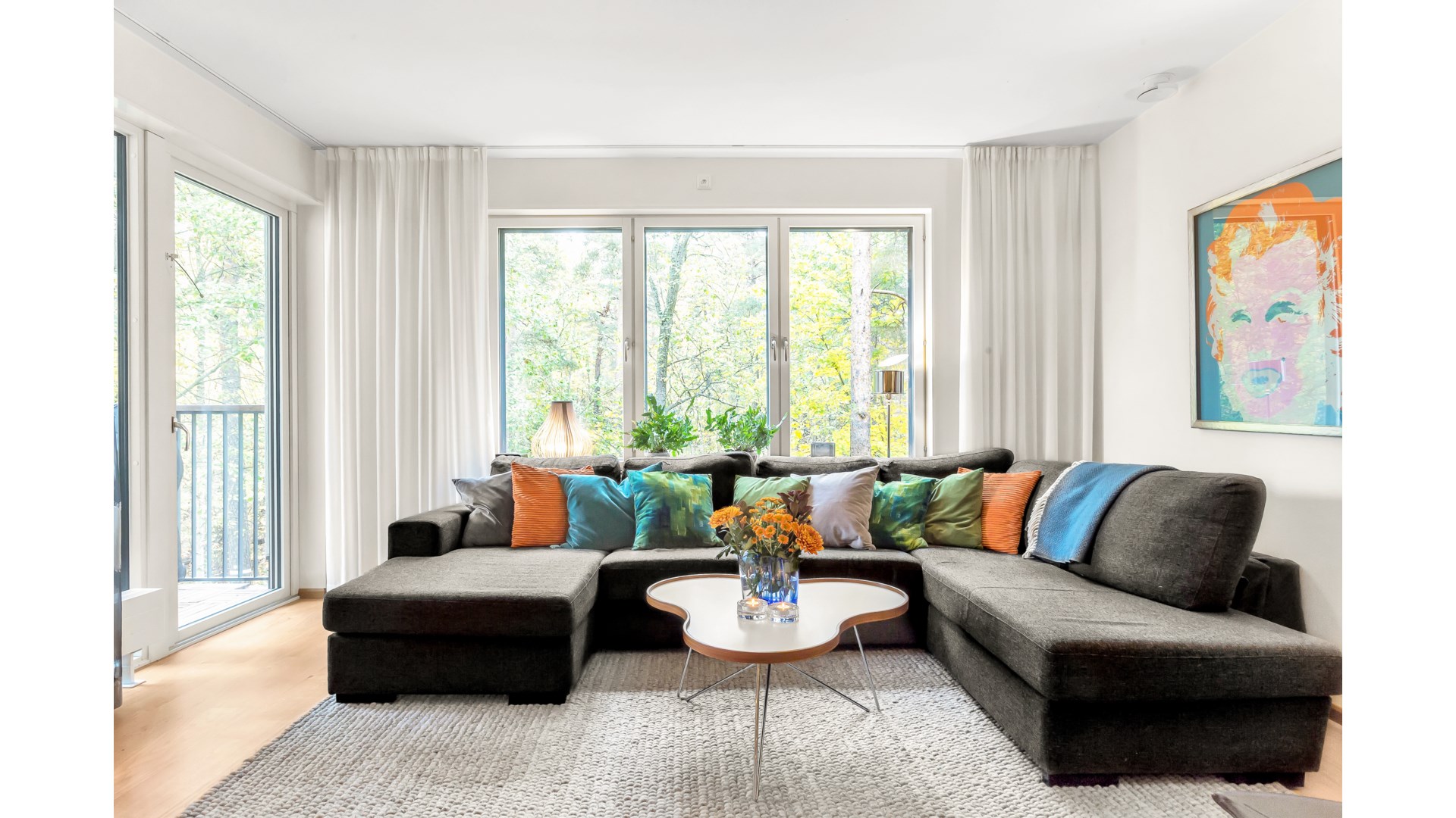 Bostadsbild från Norbyvägen 46D, Såld i Sommarro, Uppsala