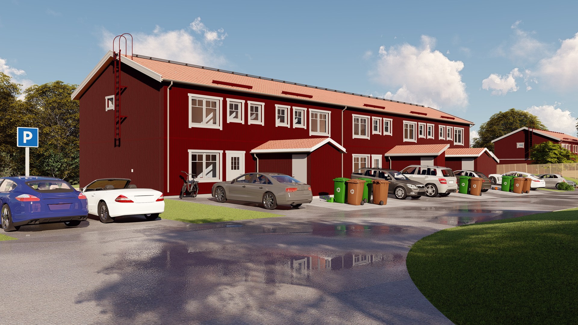 Bostadsbild från Slalomvägen 22, lgh 3, Såld i Gamla Nynäs, Enköping