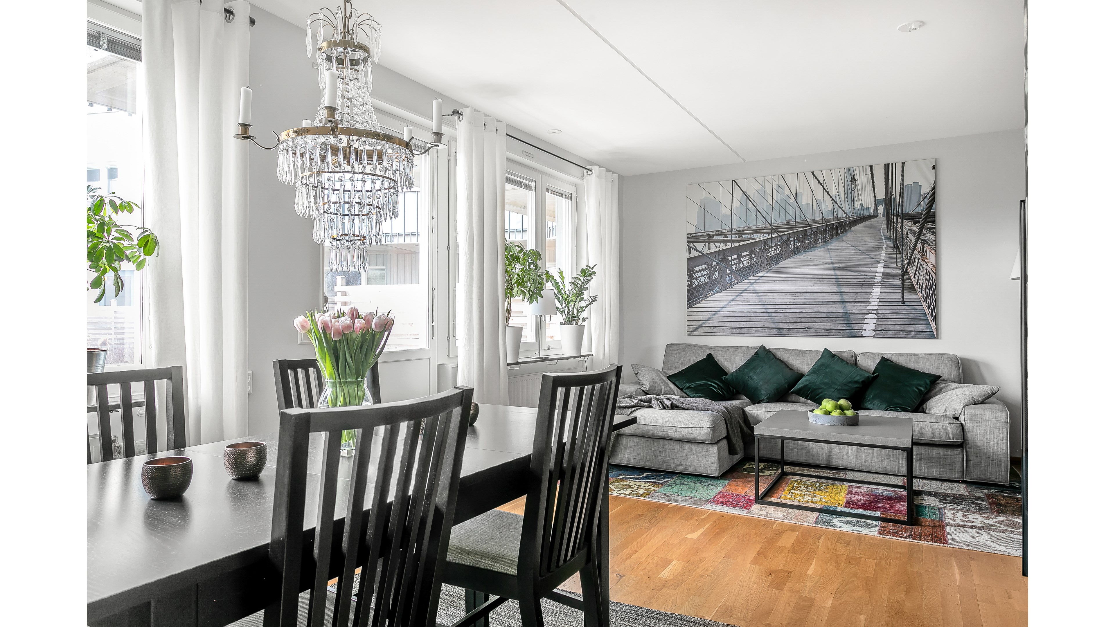 Bostadsbild från Klockargatan 12, Såld i Luthagen, Uppsala