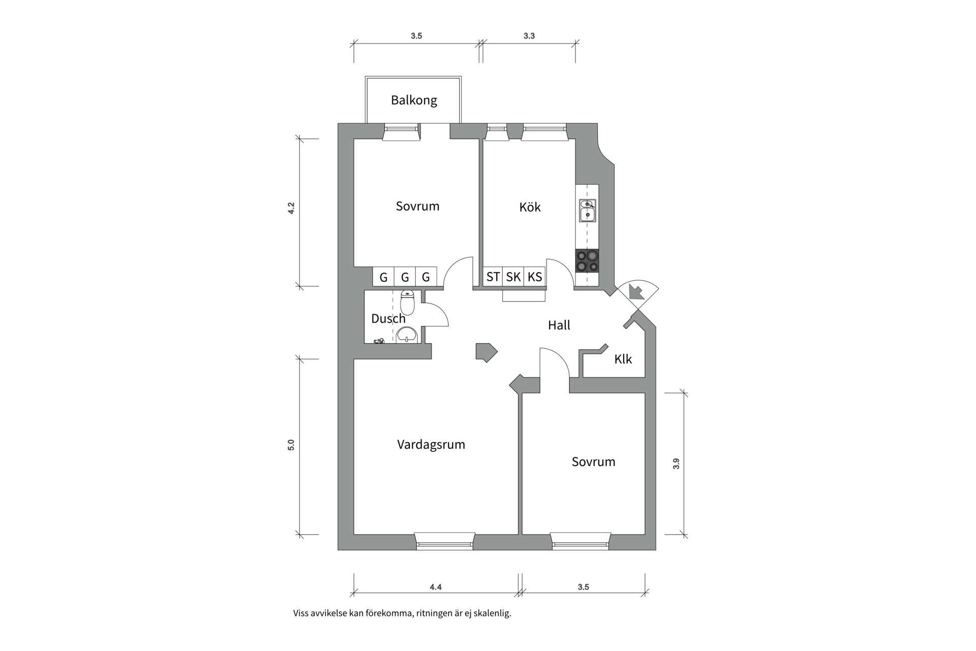 Bostadsbild från Alströmergatan 6, 2tr, Såld i , Stockholm