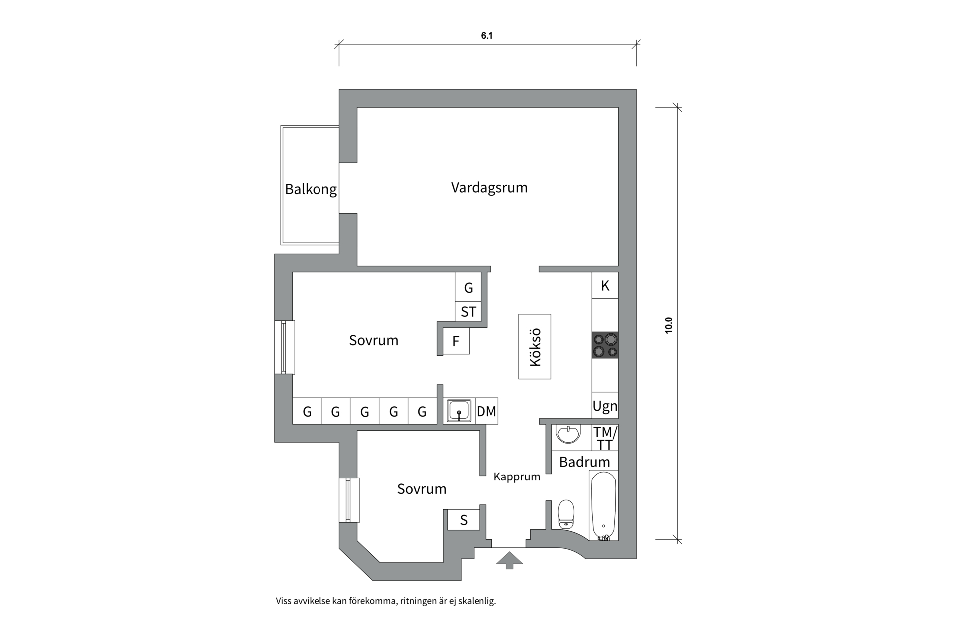 Bostadsbild från Pilgatan 21, 4tr, Såld i Kungsholmen, Stockholm