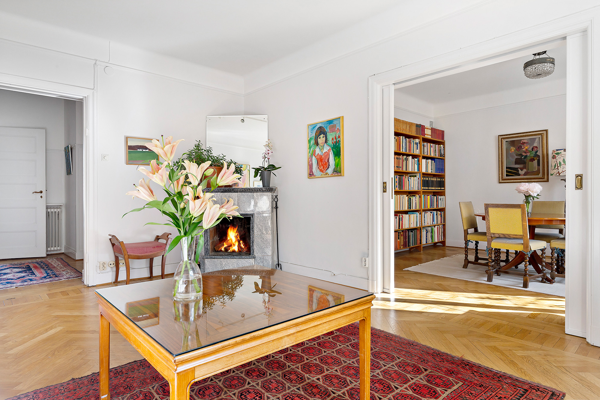 Bostadsbild från Artillerigatan 36, 4tr, Såld i Östermalm, Stockholm