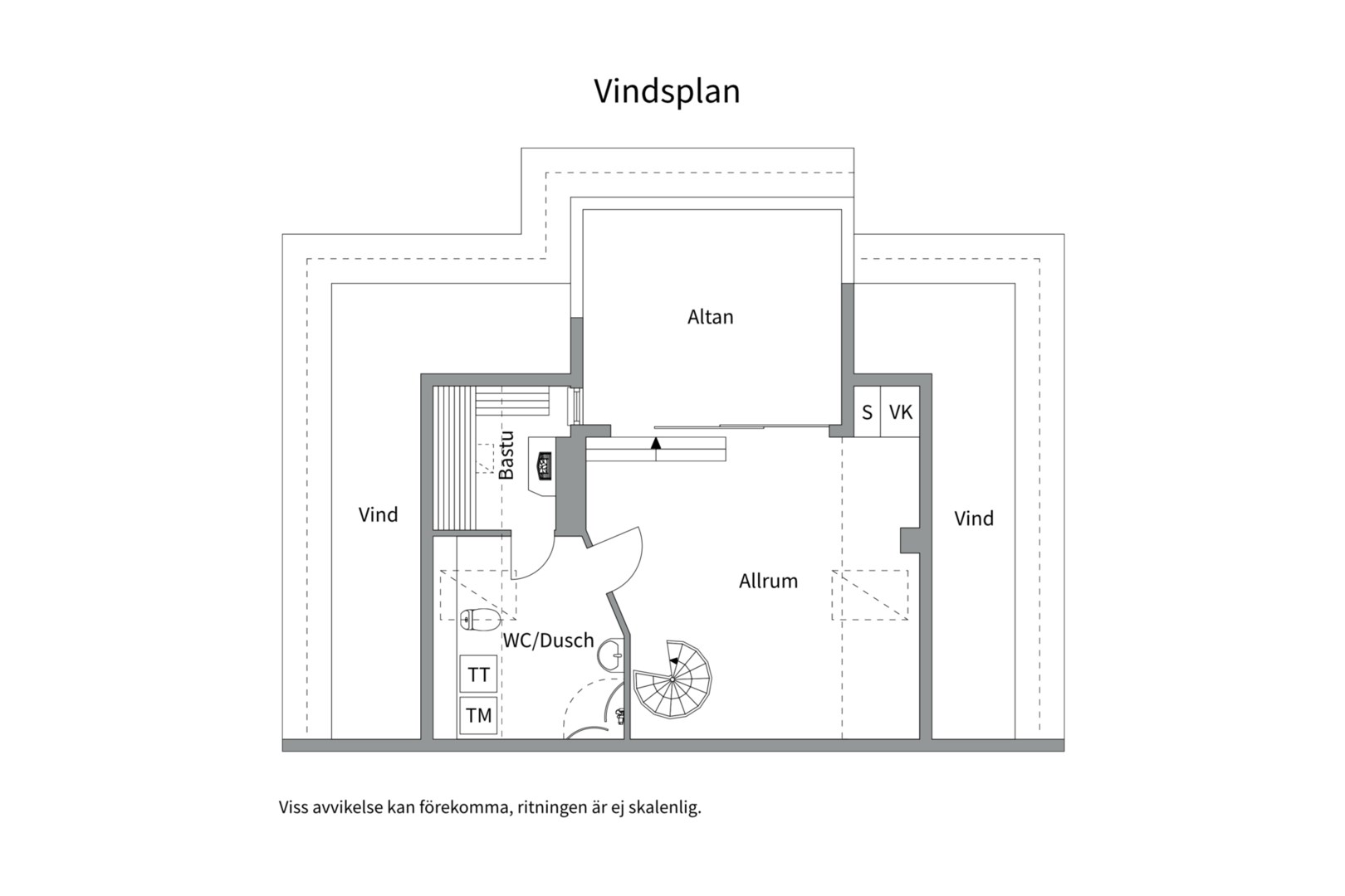 Planlösning från Linnégatan 7A, Såld i Centrum, Uppsala