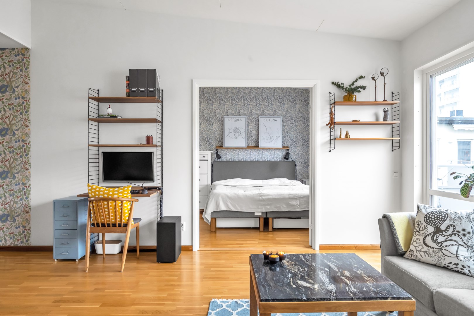 Bostadsbild från Hällbygatan 23, Såld i Luthagen, Uppsala