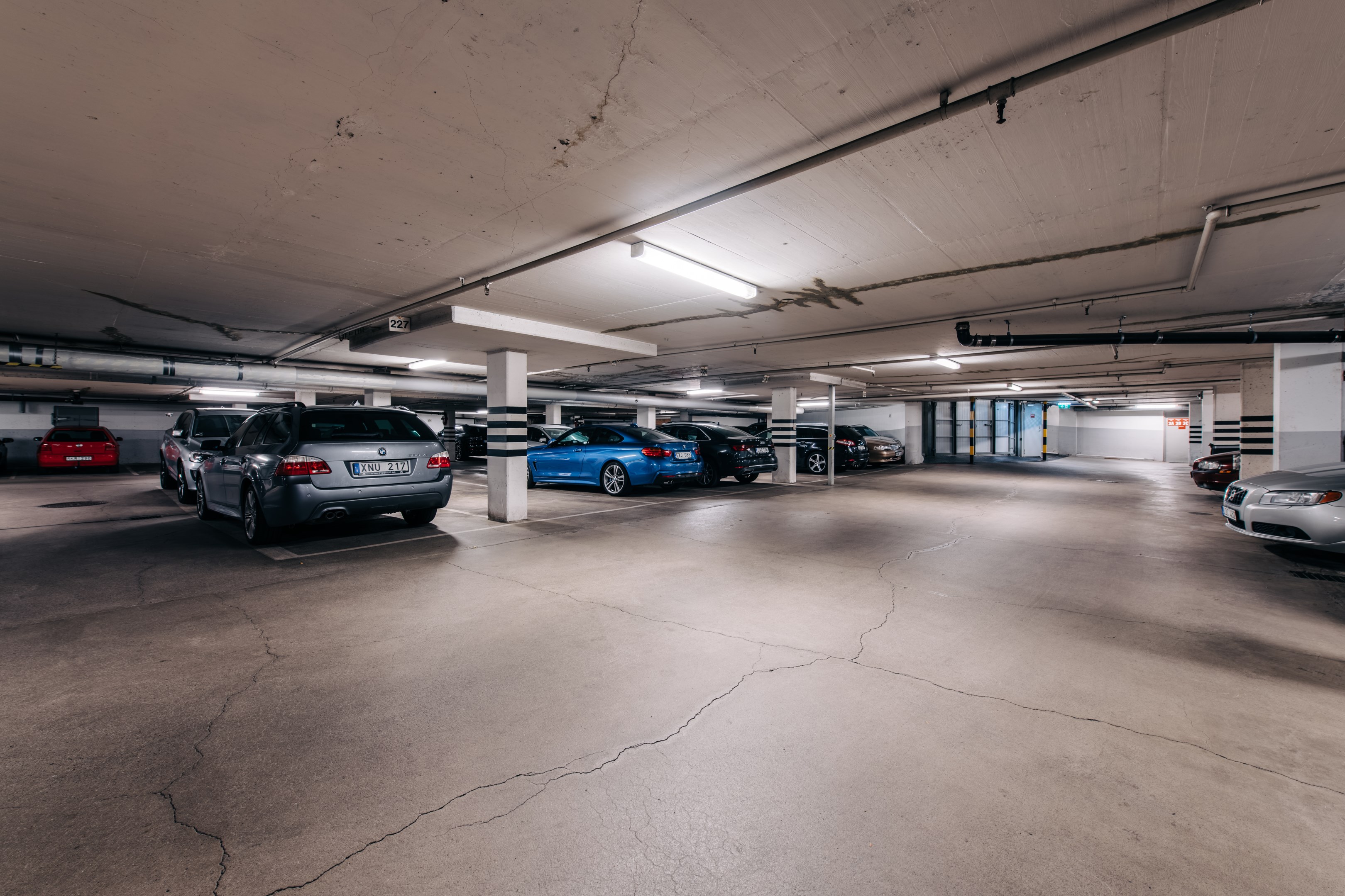 Garage i fastigheten