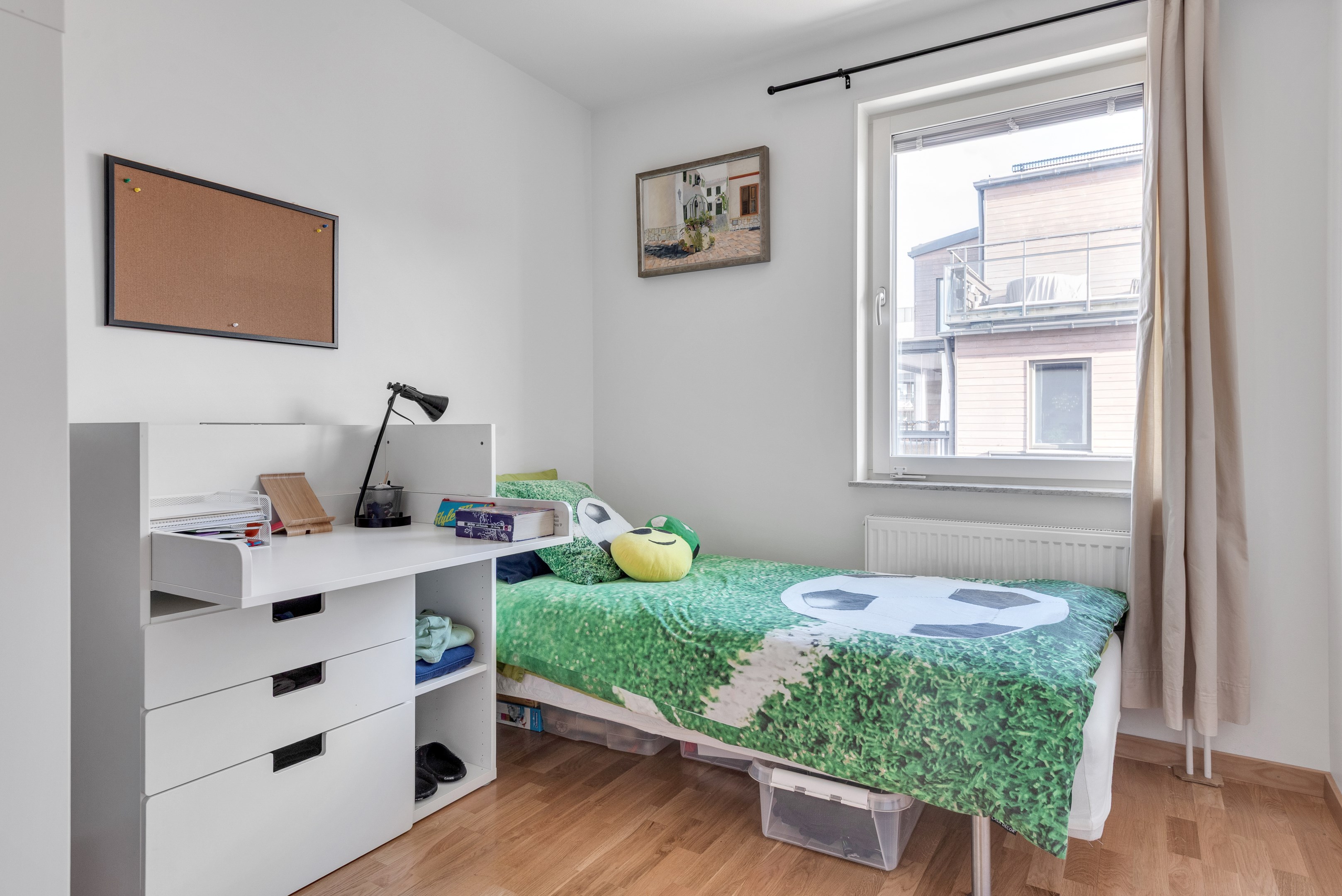 Bostadsbild från Margit Sahlins gata 1, Till salu i Kapellgärdet, Uppsala