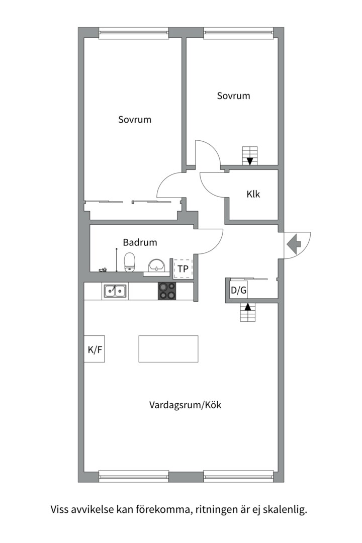 Planlösning från Sysslomansgatan 1, 4tr, Såld i Kungsholmen - Norr Mälarstrand, Stockholm