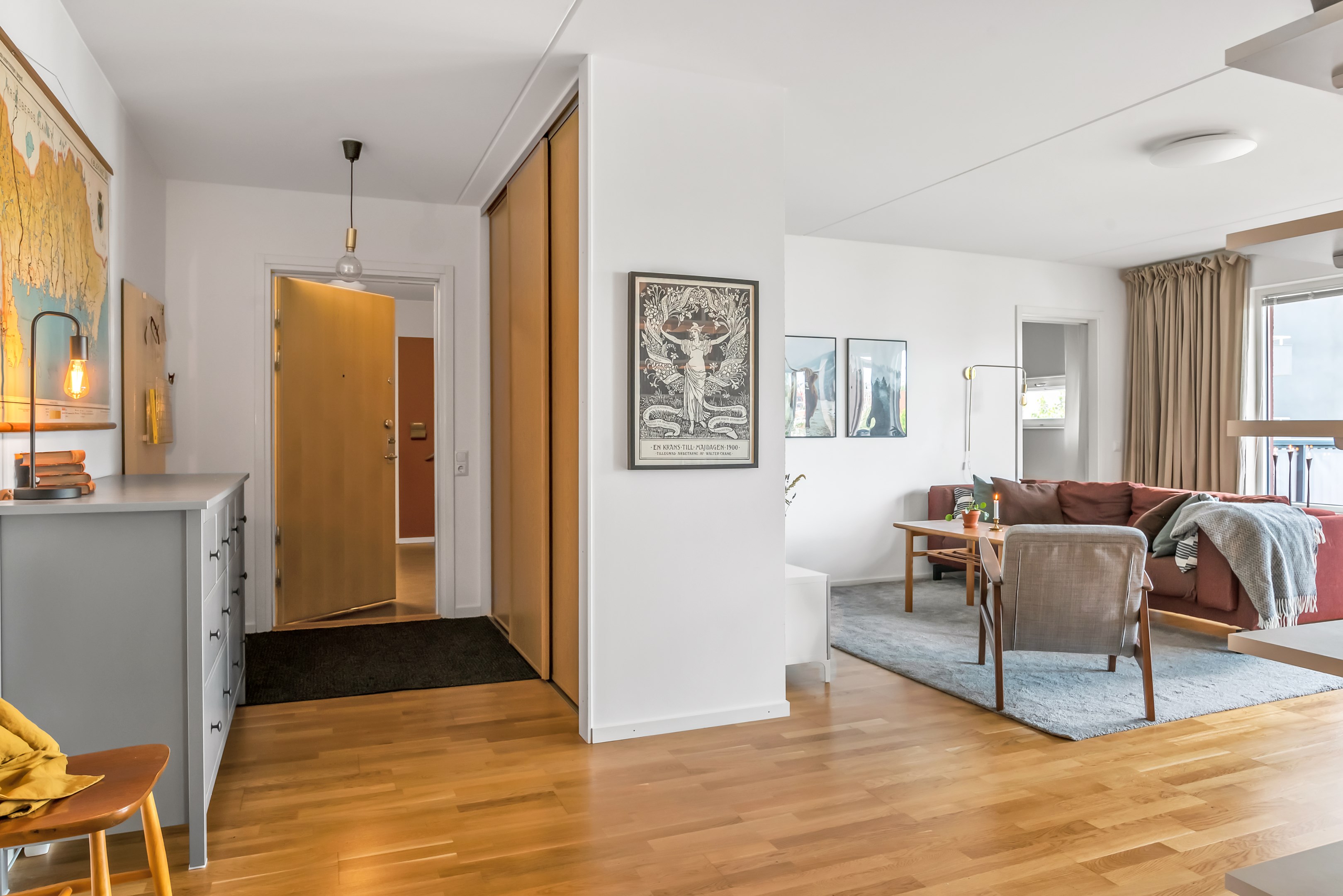 Bostadsbild från Hugingatan 11, Såld i Kungsängen, Uppsala