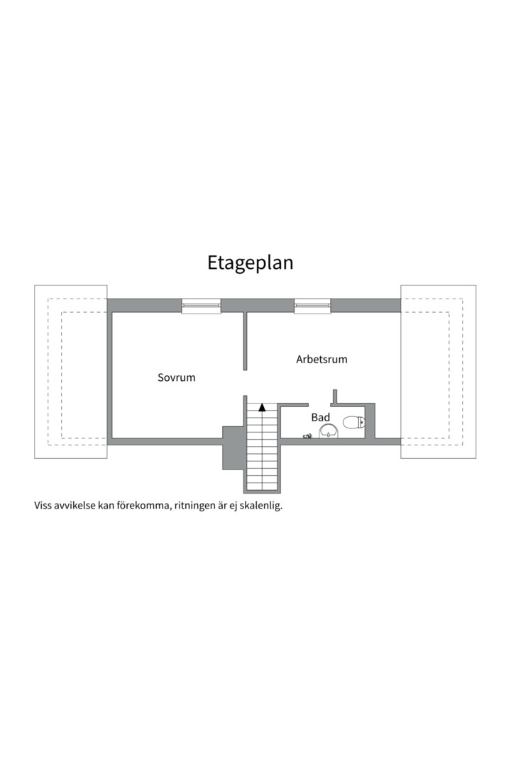 Planlösning från Västra Ågatan 22, Såld i Centrum, Uppsala