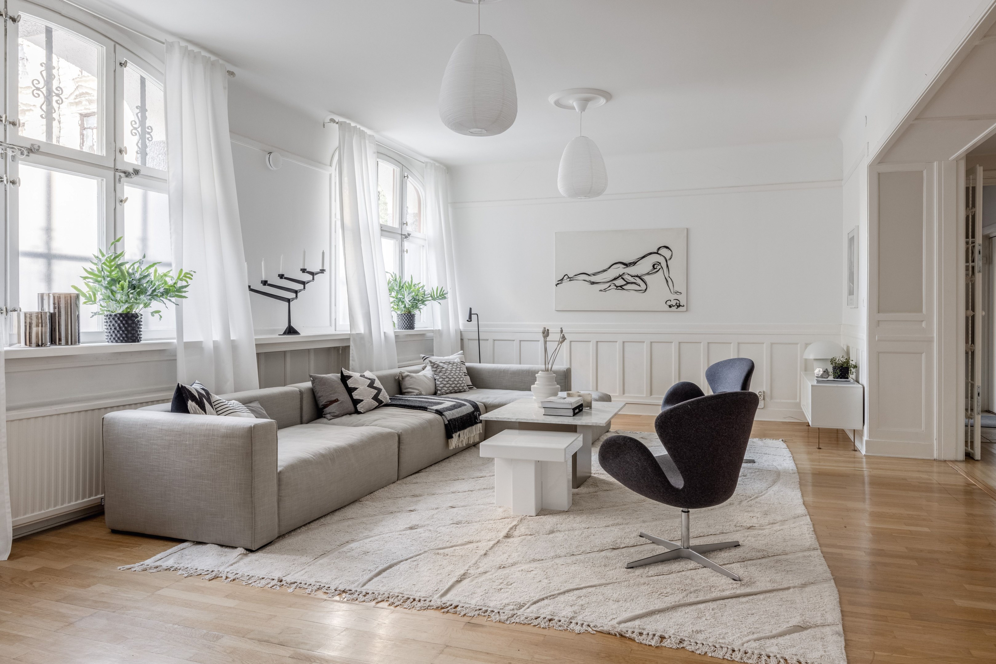 Bostadsbild från Nybrogatan 75, Såld i Östermalm, Stockholm