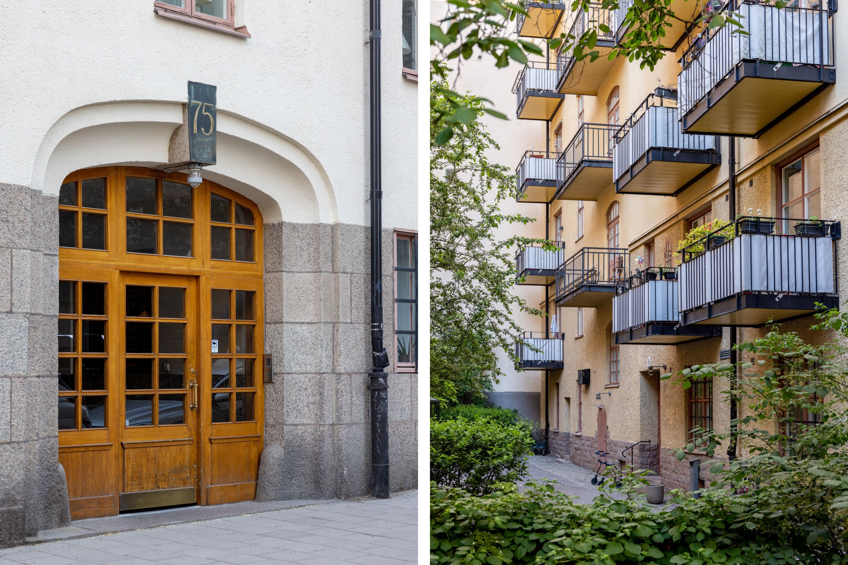 Bostadsbild från Nybrogatan 75, Såld i Östermalm, Stockholm