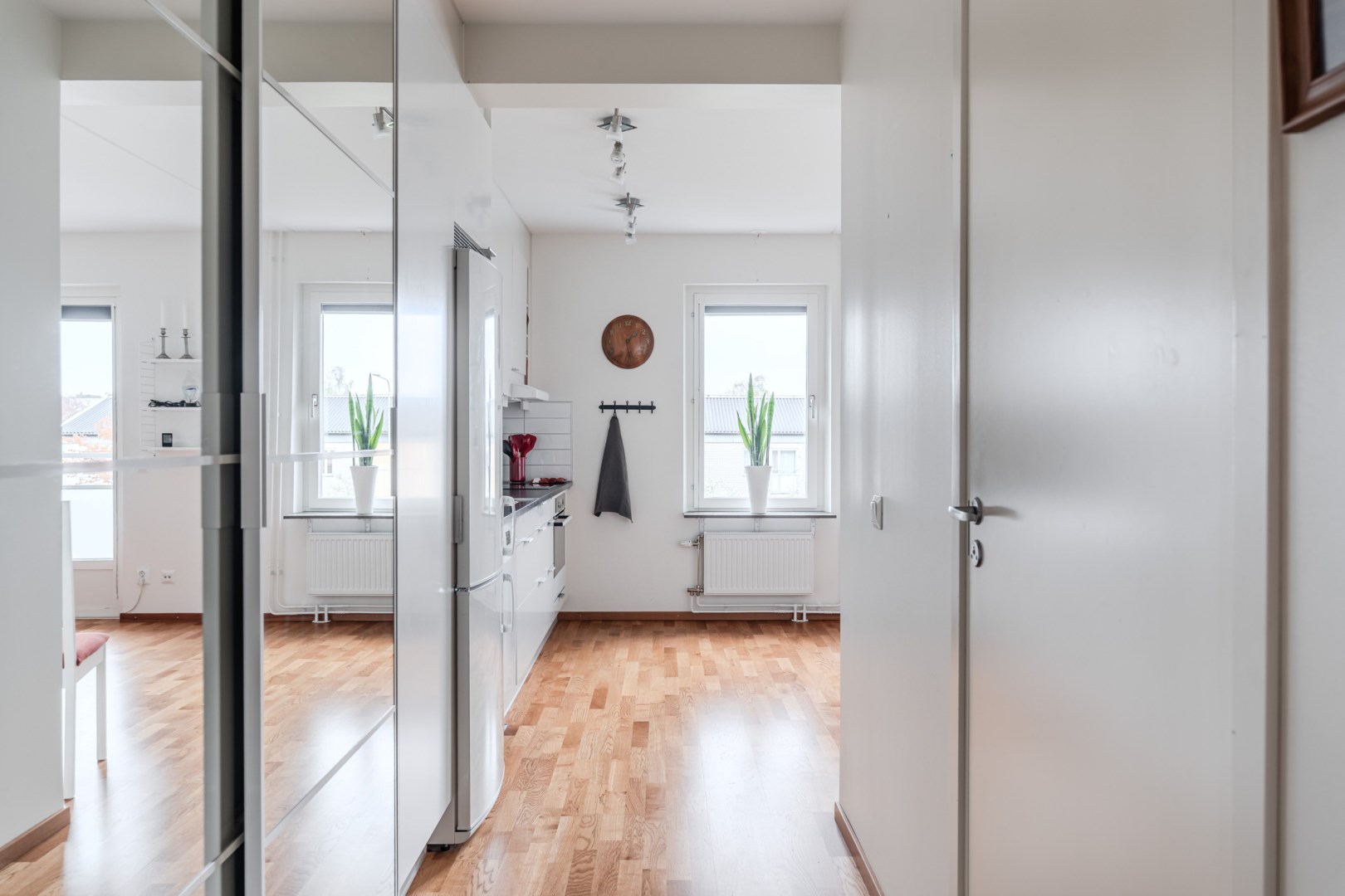 Bostadsbild från Råbyvägen 34, Kommande i Kapellgärdet, Uppsala