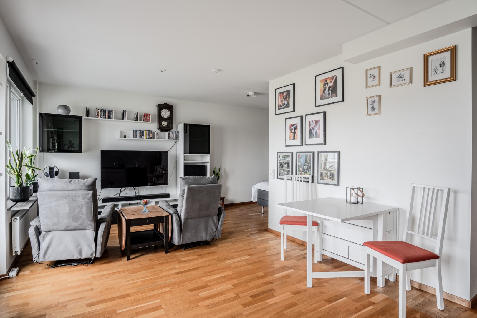 Bostadsbild från Råbyvägen 34, Kommande i Kapellgärdet, Uppsala