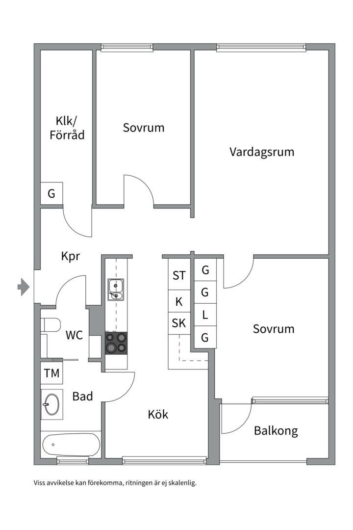 Planlösning från Heidenstamsgatan 21, Såld i Heidenstam, Uppsala