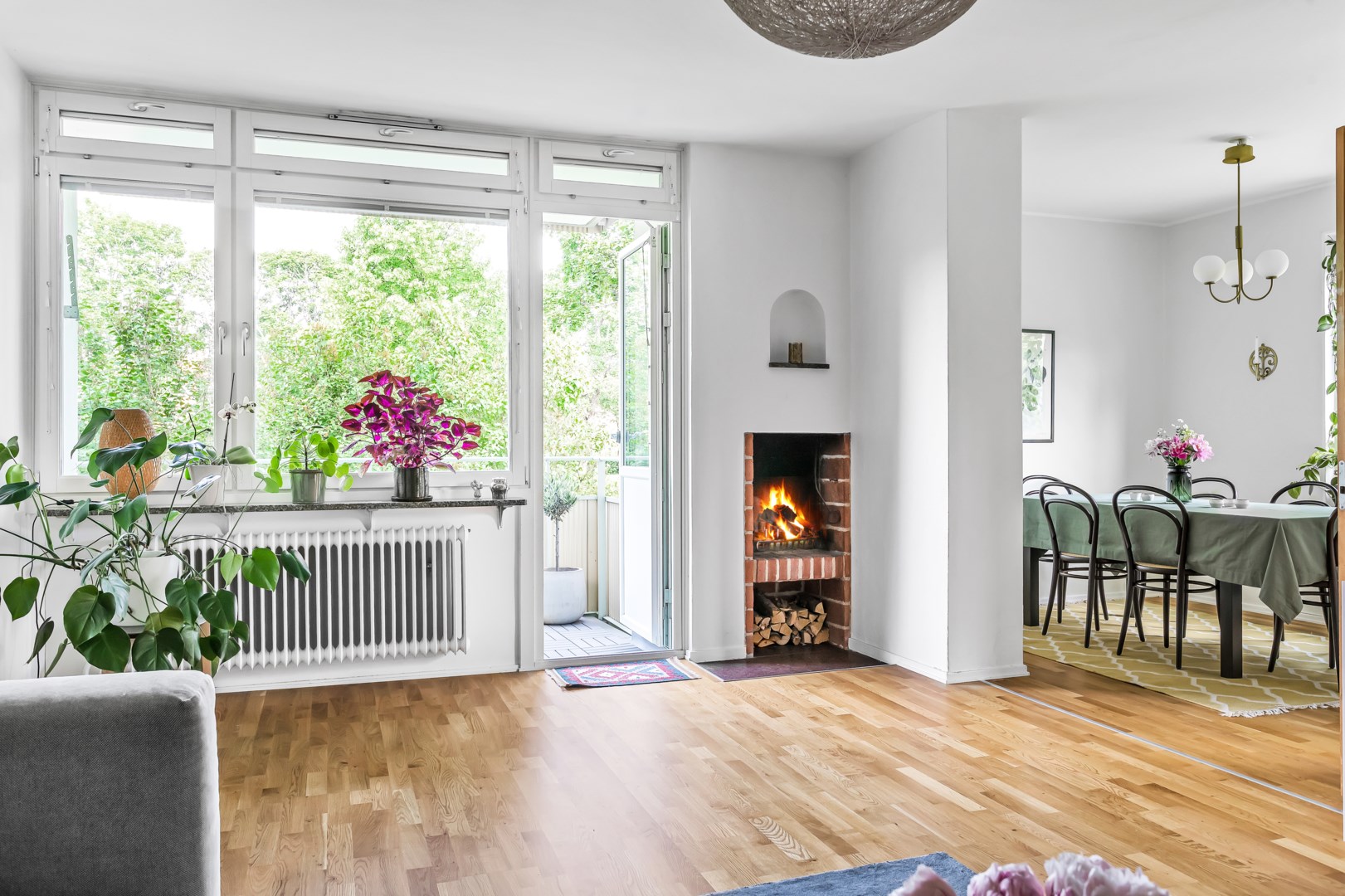 Bostadsbild från Tegnérgatan 36C, Såld i Luthagen, Uppsala