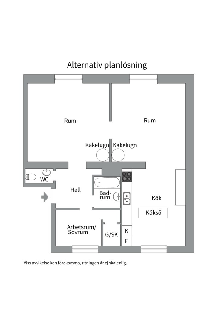 Bostadsbild från Ymergatan 7A, Såld i Fålhagen, Uppsala