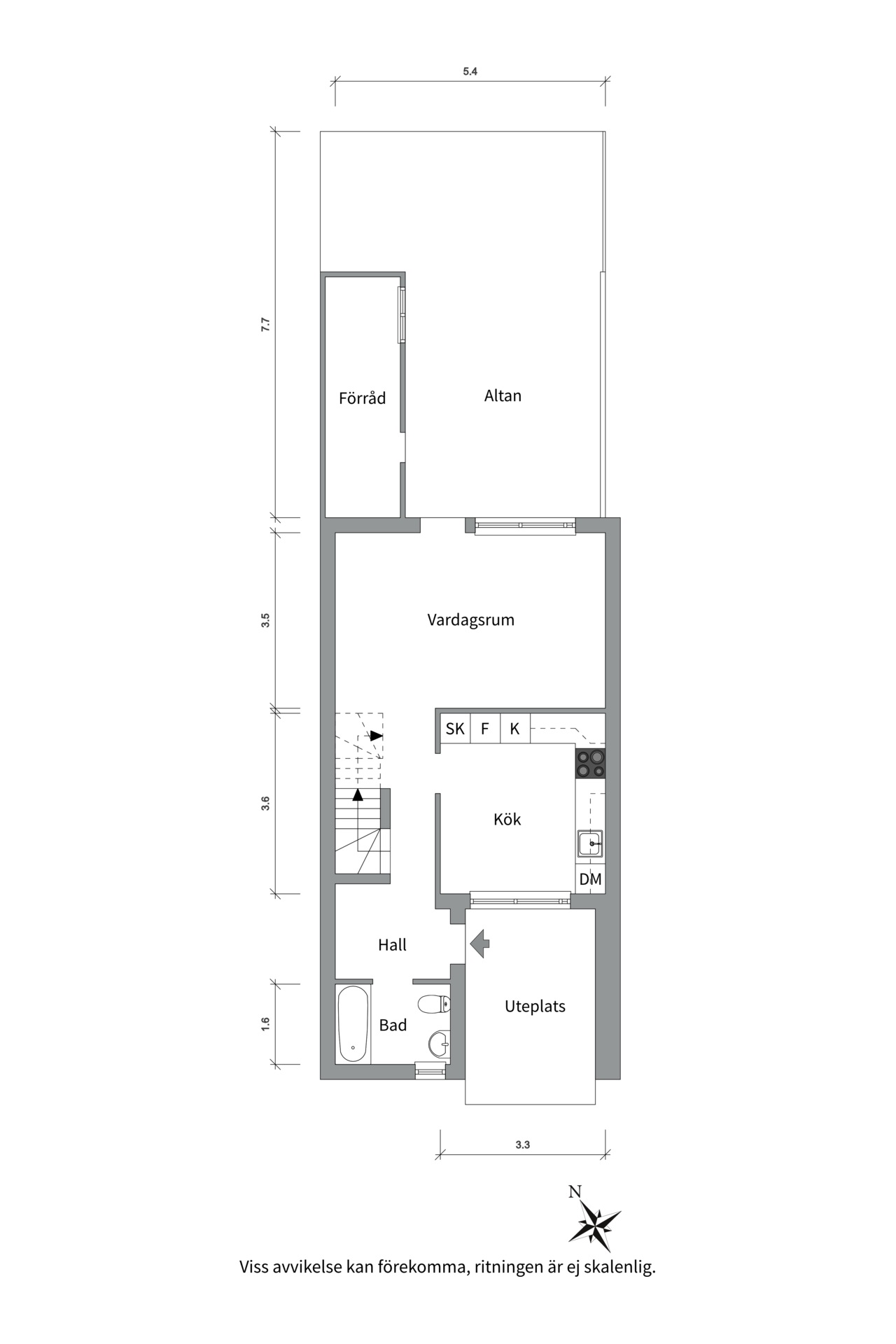 Bostadsbild från Reykjaviksgatan 32, Såld i Ekeby, Uppsala