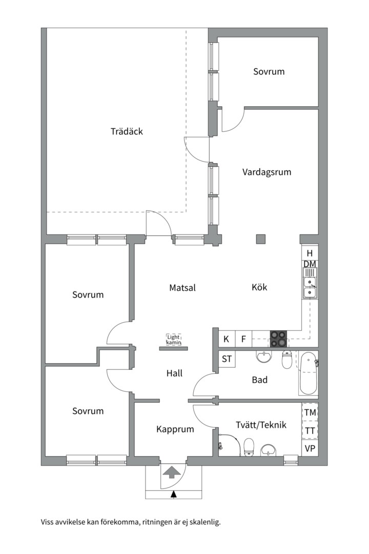 Bostadsbild från Morängatan 42F, Såld i Alsike, Knivsta