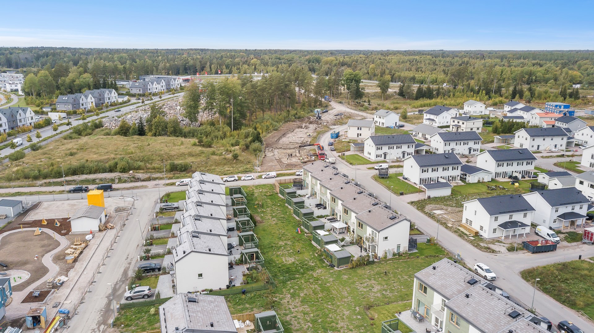 Bostadsbild från Vitmossvägen 16, Såld i Lindbacken, Uppsala