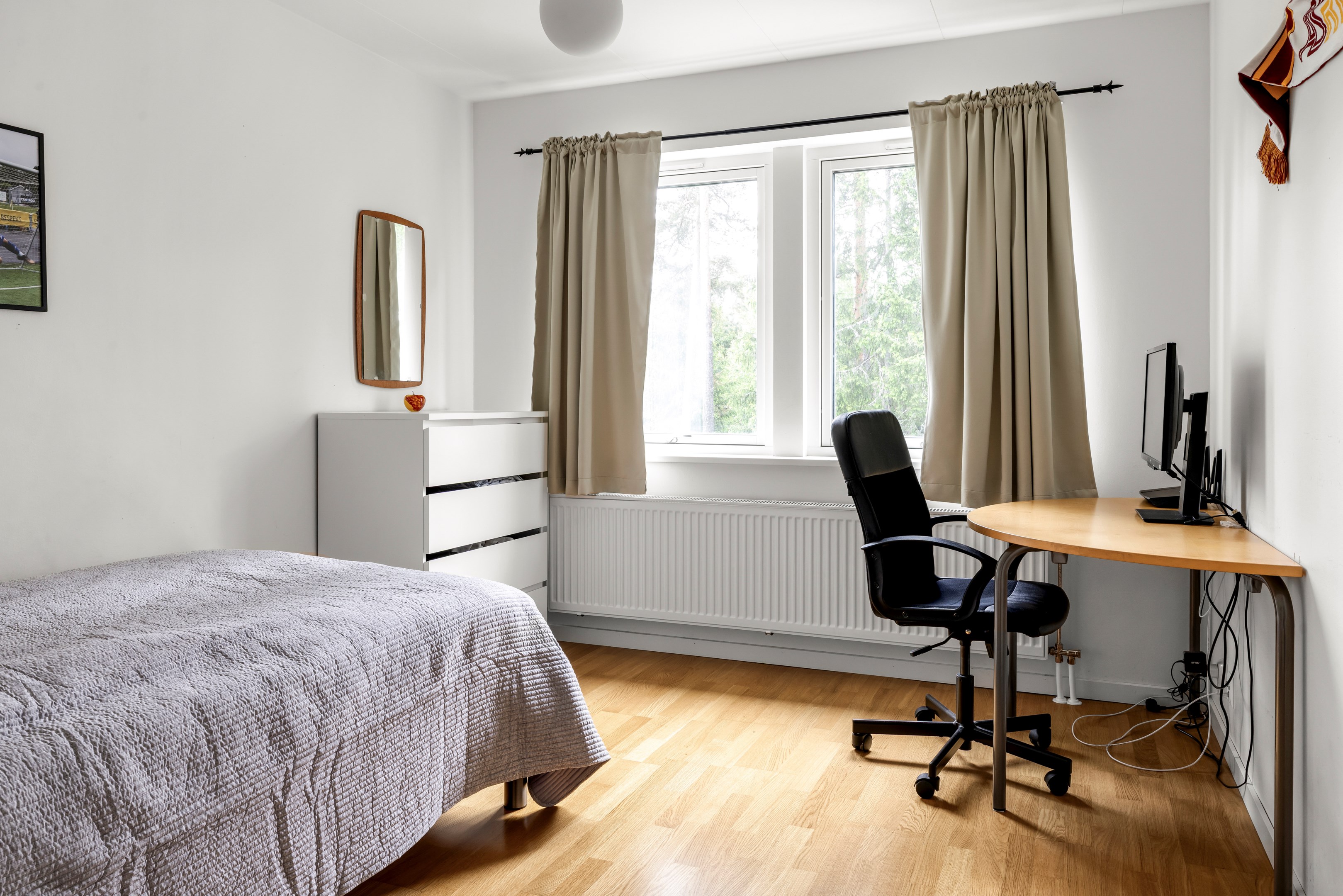 Bostadsbild från Varggropsvägen 42, Kommande i Björklinge, Uppsala