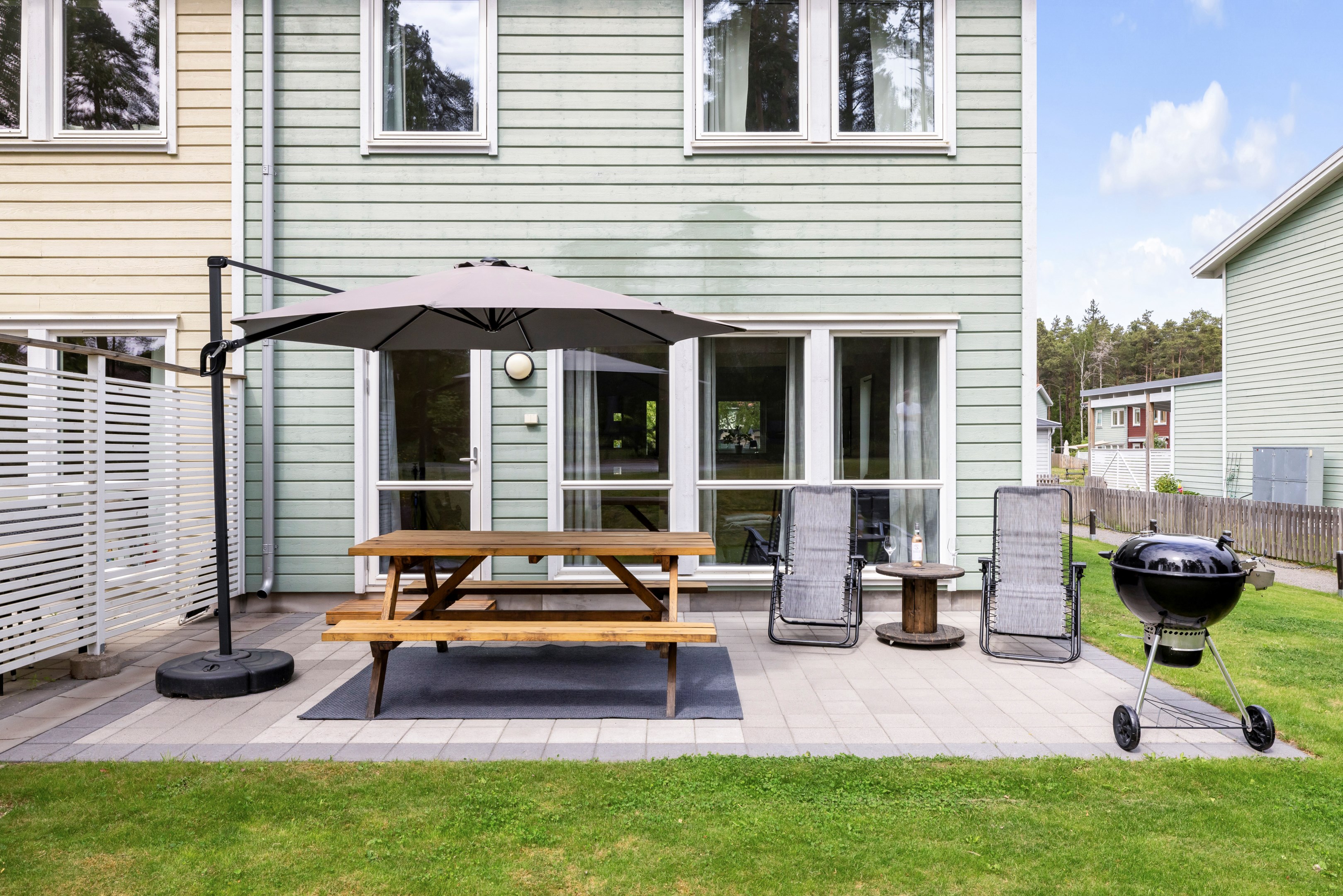 Bostadsbild från Varggropsvägen 42, Kommande i Björklinge, Uppsala