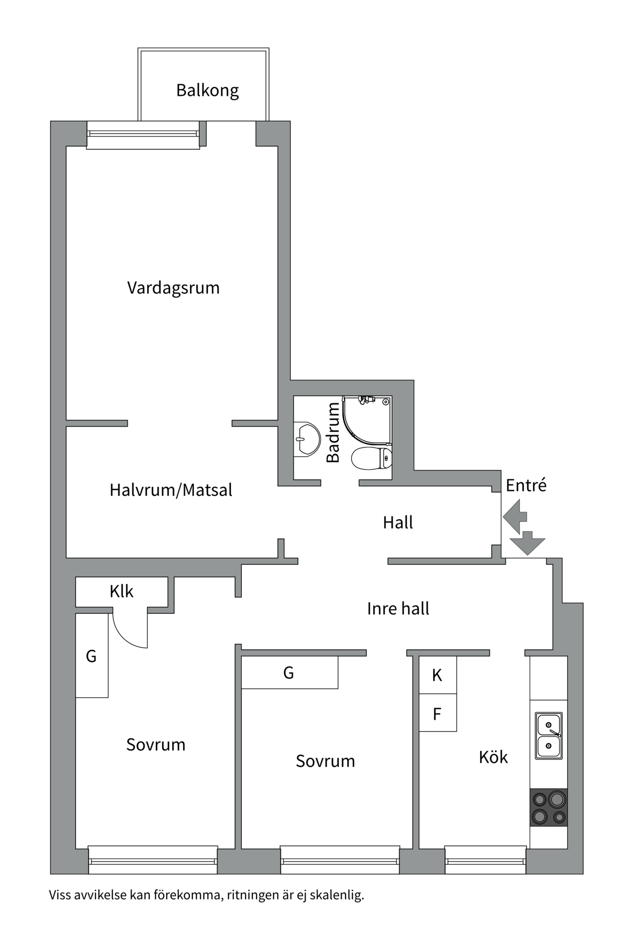 Bostadsbild från Kungsgatan 52 A, Såld i Centrum, Uppsala
