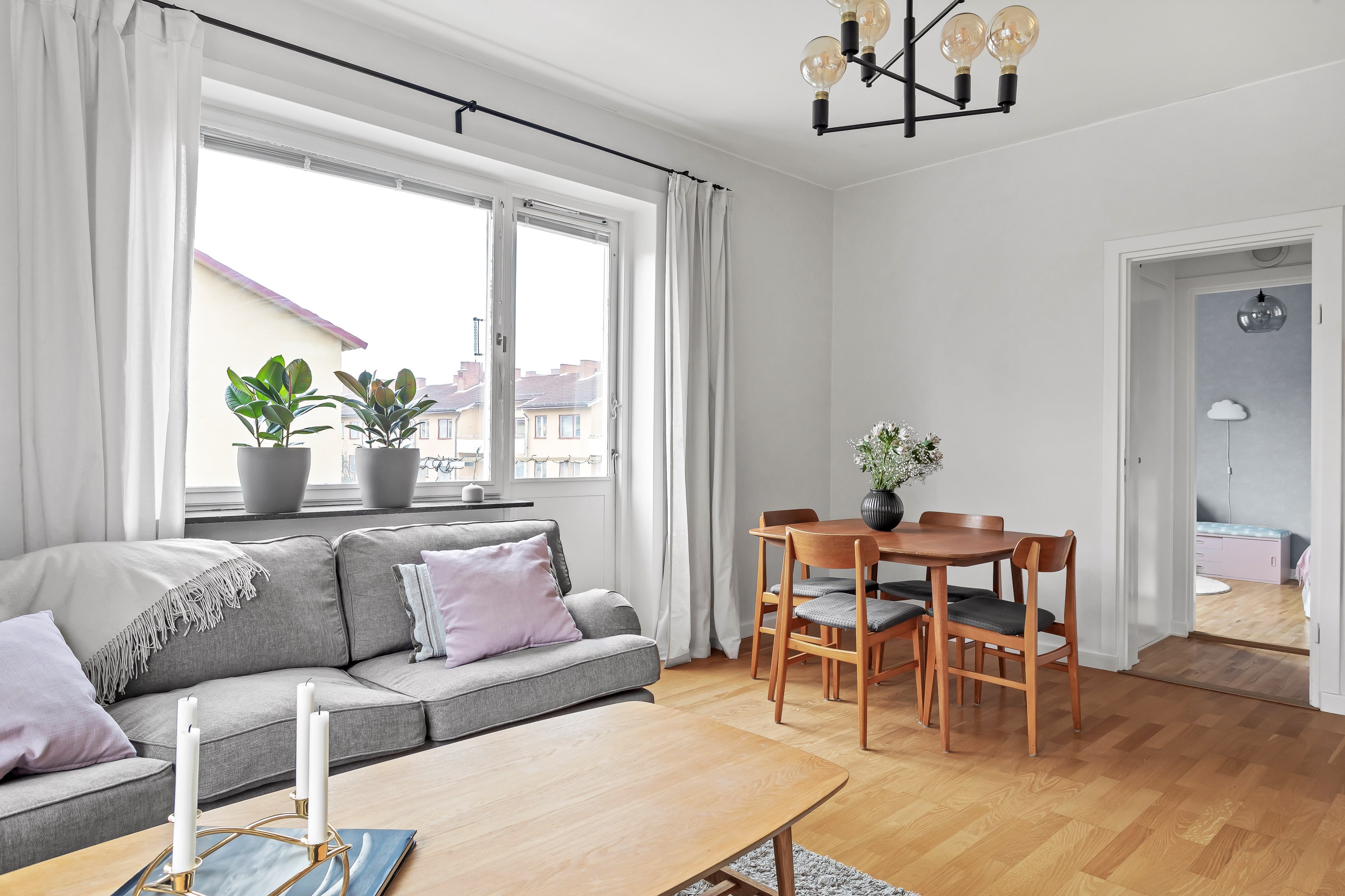 Bostadsbild från Kyrkogårdsgatan 16F, Såld i Luthagen, Uppsala