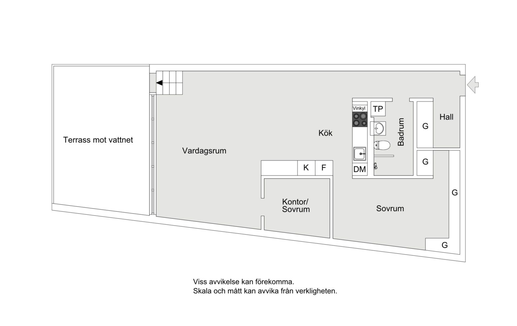 Planlösning från Östra Finnbodavägen 13A, Till salu i Saltsjöqvarn, Nacka