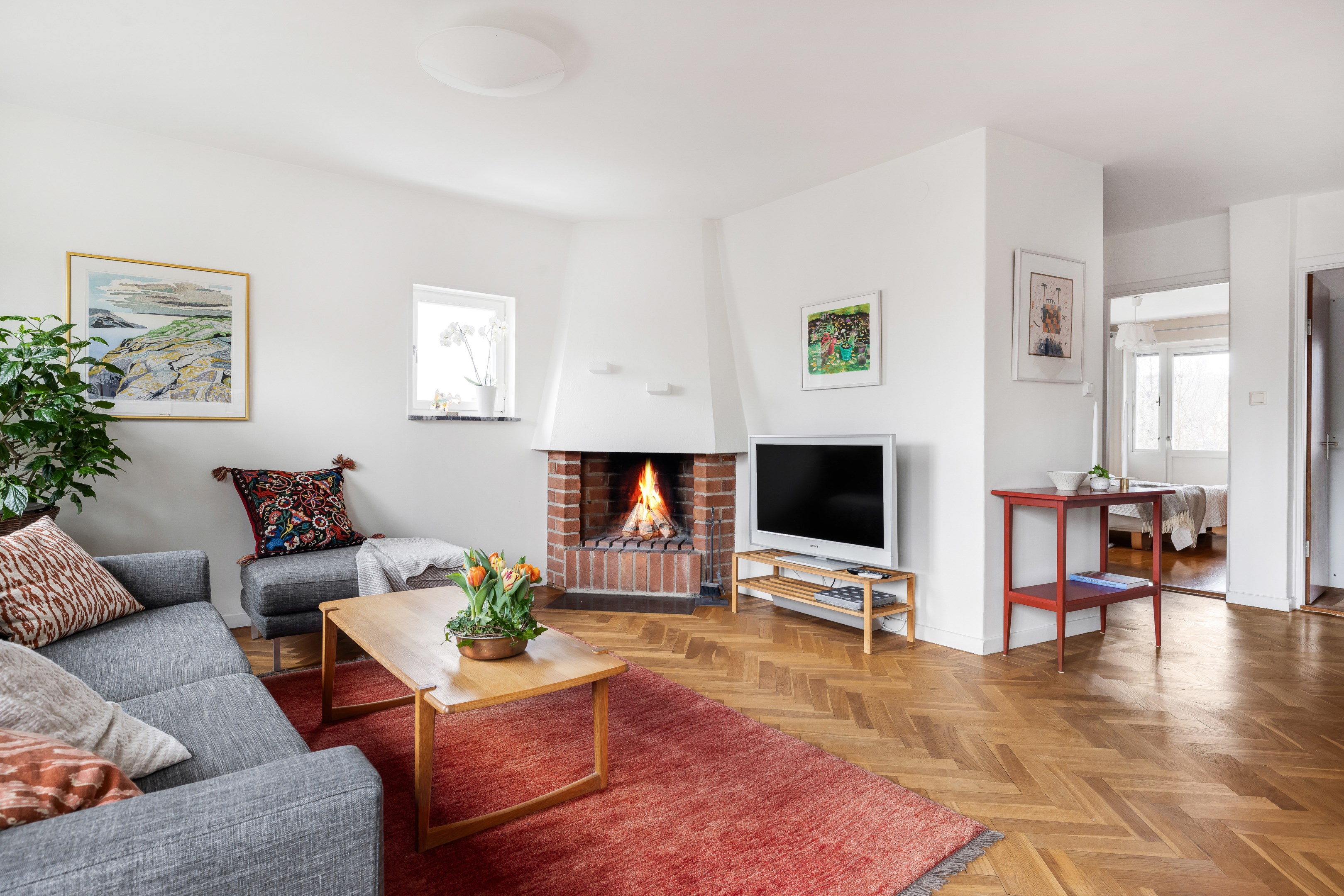 Bostadsbild från Eriksbergsvägen 12A, Såld i Sommarro, Uppsala