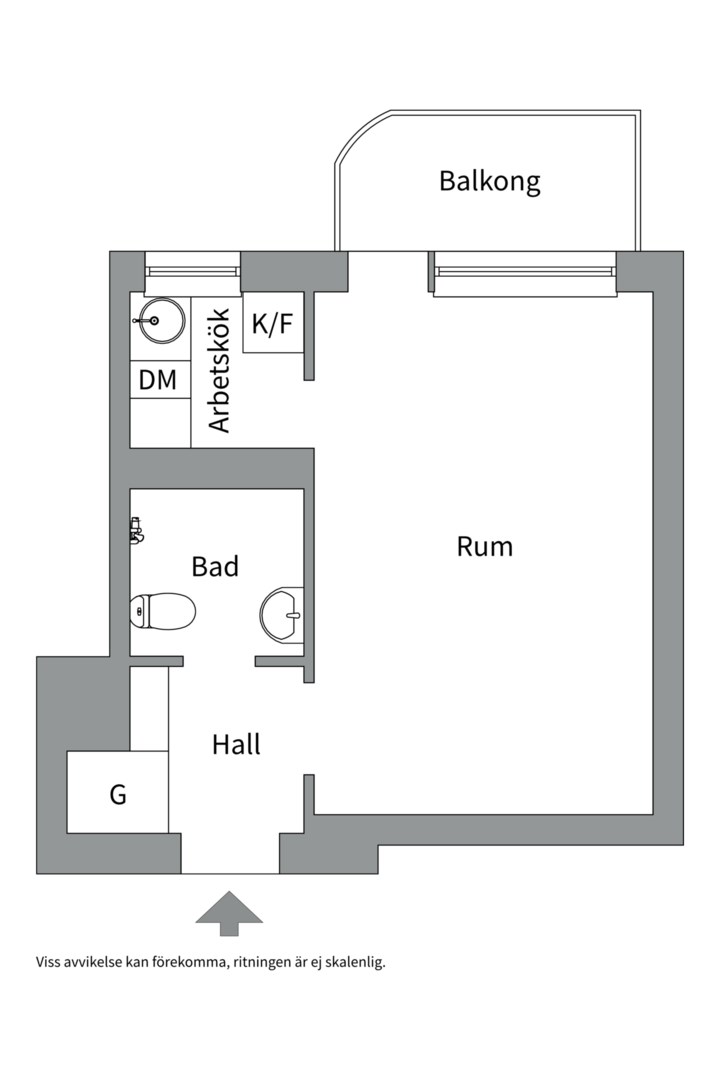 Bostadsbild från Tegnérgatan 25 C, Såld i Luthagen, Uppsala