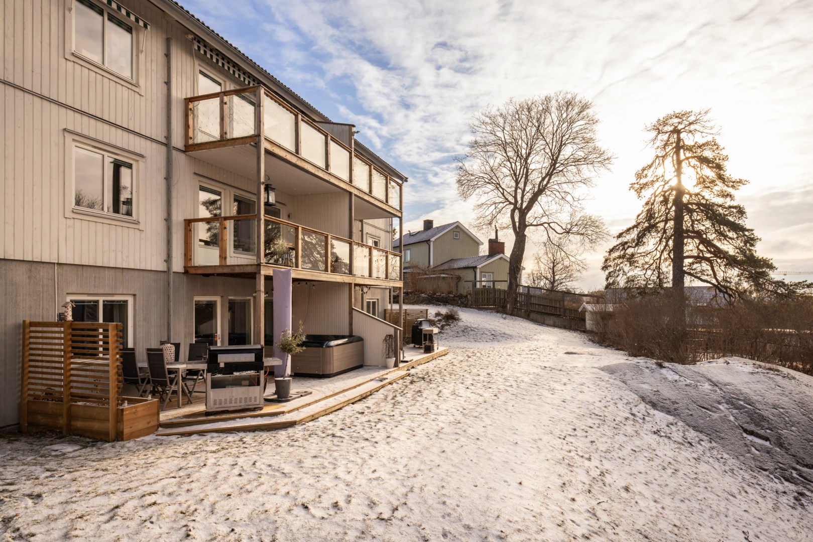 Bostadsbild från Talluddsvägen 5B, Såld i Björknäs, Nacka