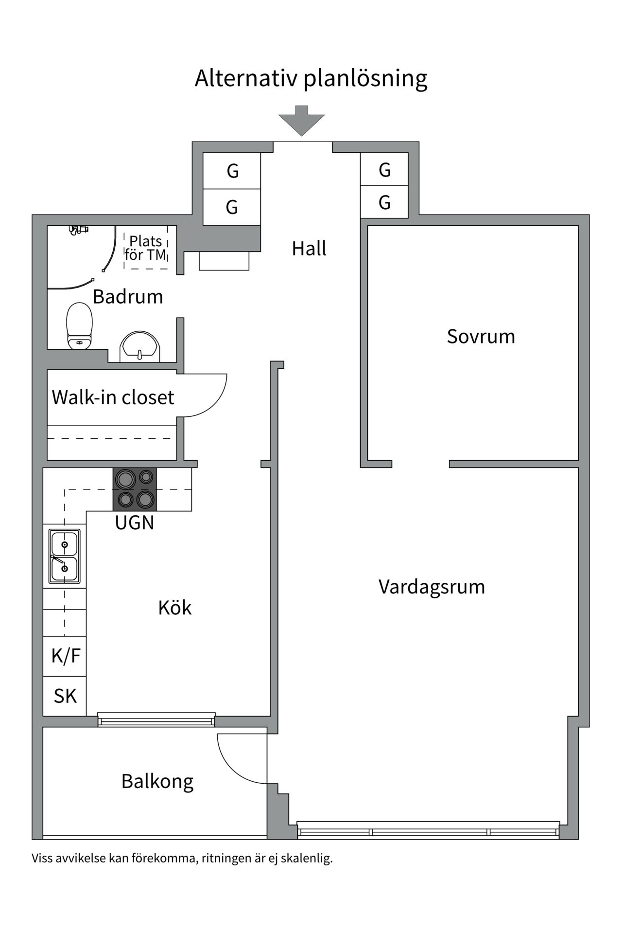 Bostadsbild från Atlasvägen 25, Såld i Sickla, Nacka