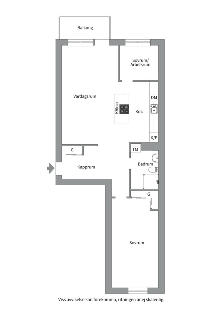 Bostadsbild från Storgatan 16C, Såld i Centrum, Uppsala