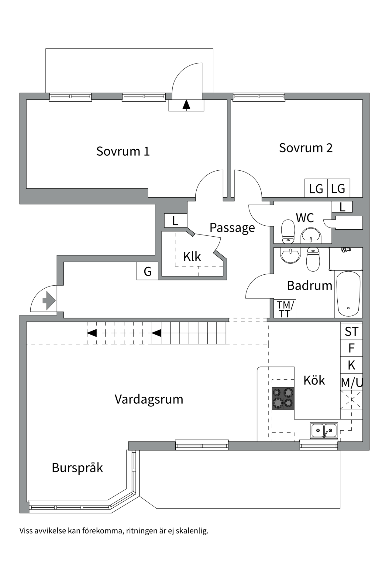 Bostadsbild från Vaksalagatan 18B, Såld i Centrum, Uppsala
