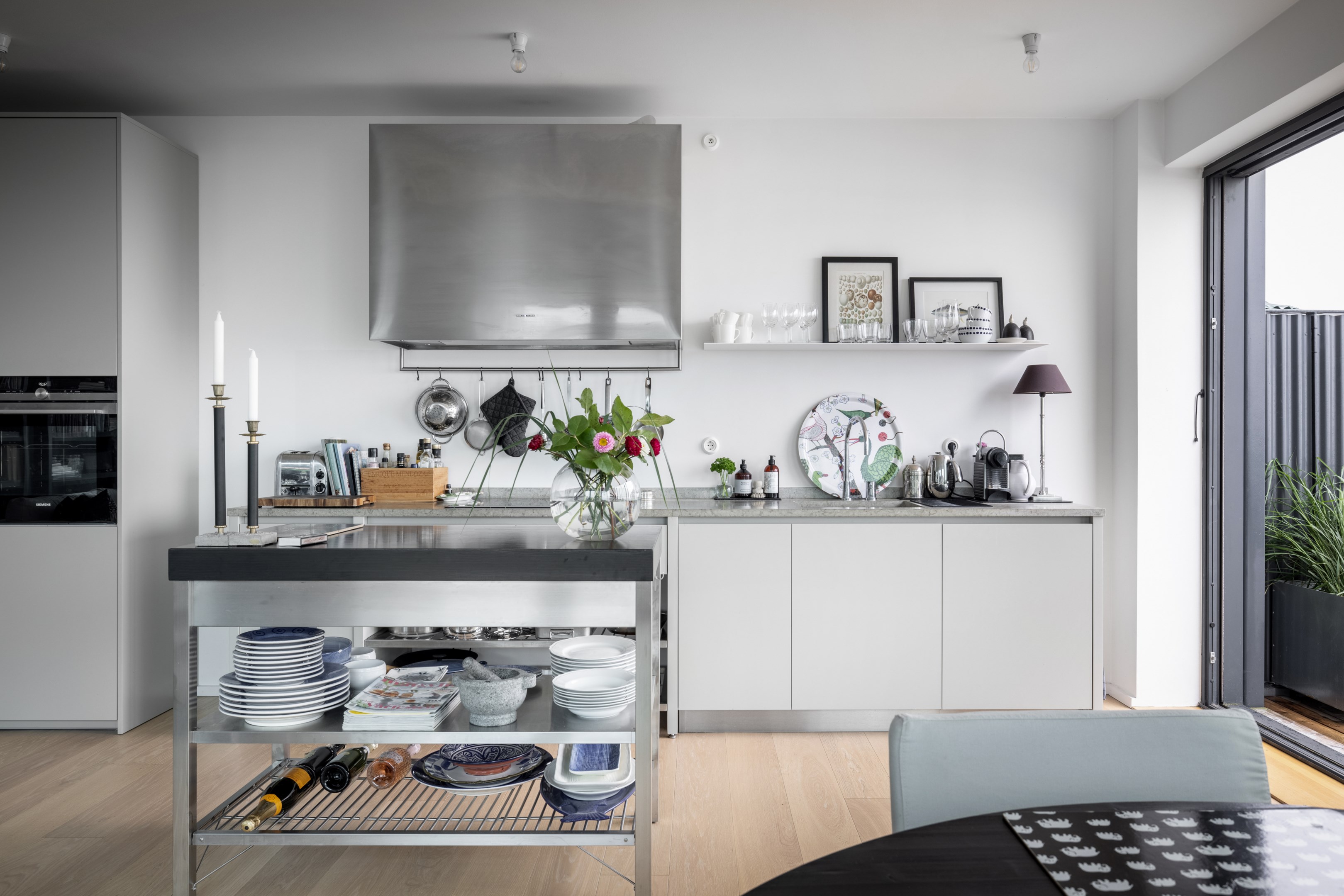 Bostadsbild från Fabrikörvägen 10D, takterrass., Såld i Nacka Strand, Nacka