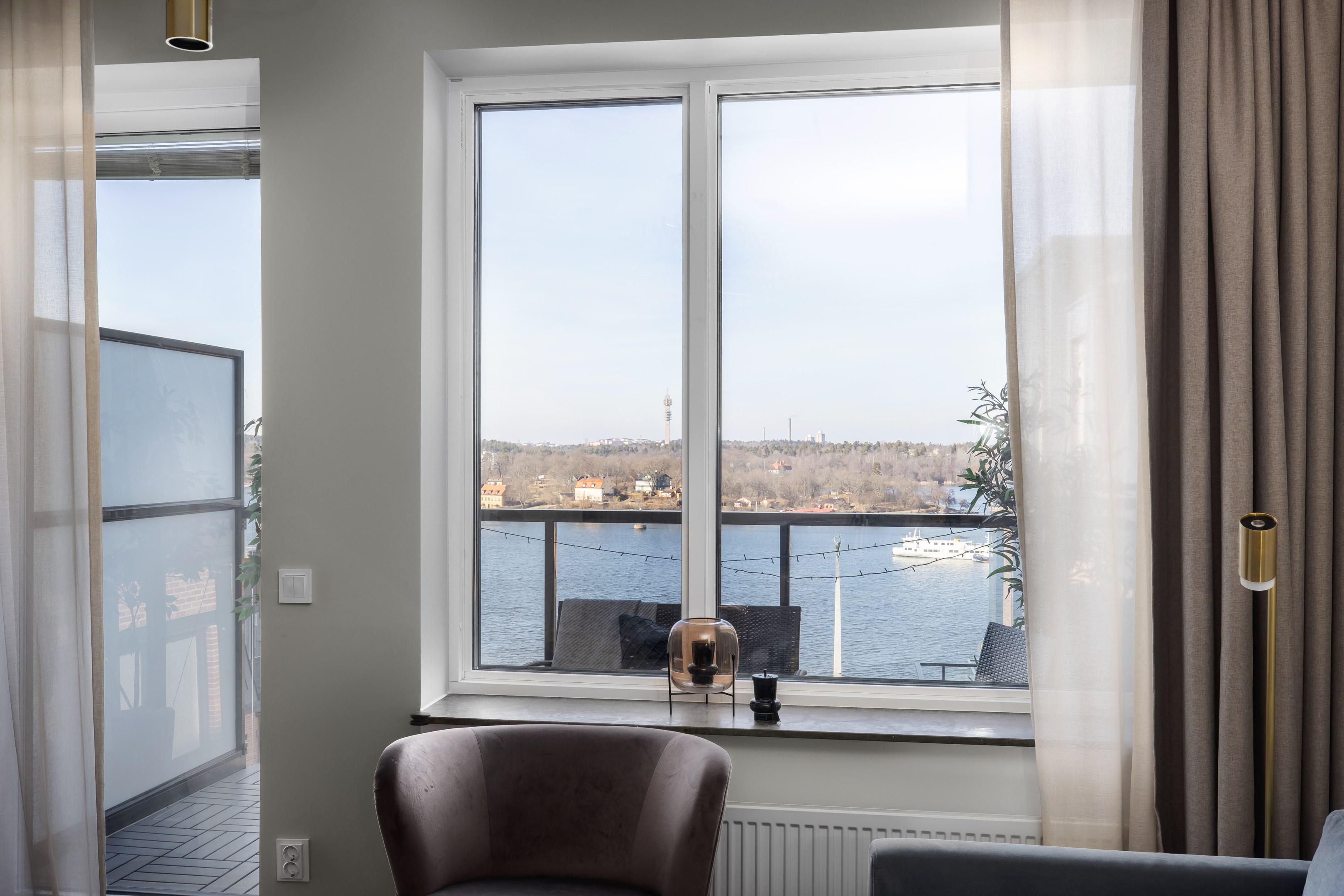 Bostadsbild från Augustendalsvägen 25, Såld i Nacka Strand, Nacka