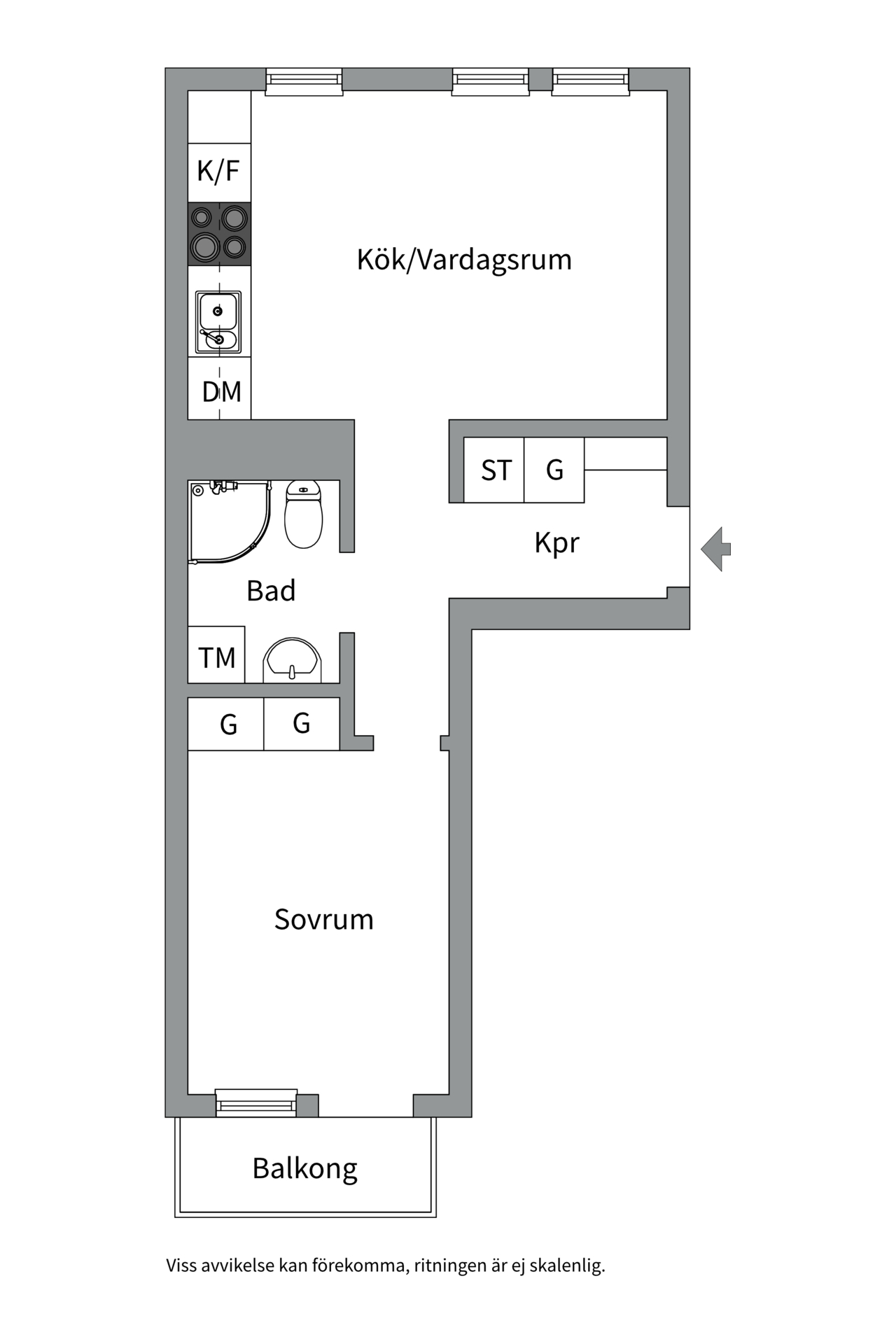 Bostadsbild från Johannesbäcksgatan 99, Såld i Salabacke, Uppsala