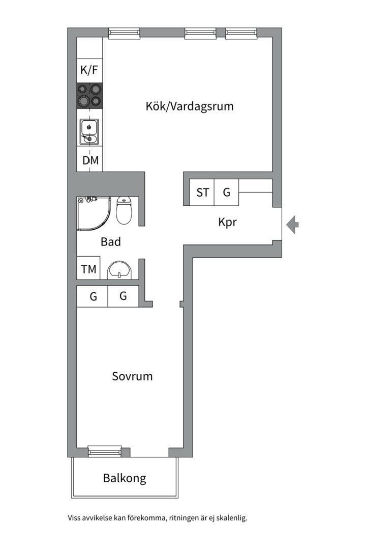 Bostadsbild från Johannesbäcksgatan 99, Såld i Salabacke, Uppsala