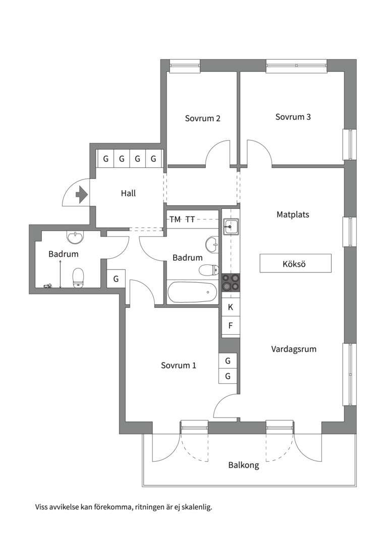 Bostadsbild från Tollarevägen 51, 4 av 4 tr, Såld i Tollare, Nacka