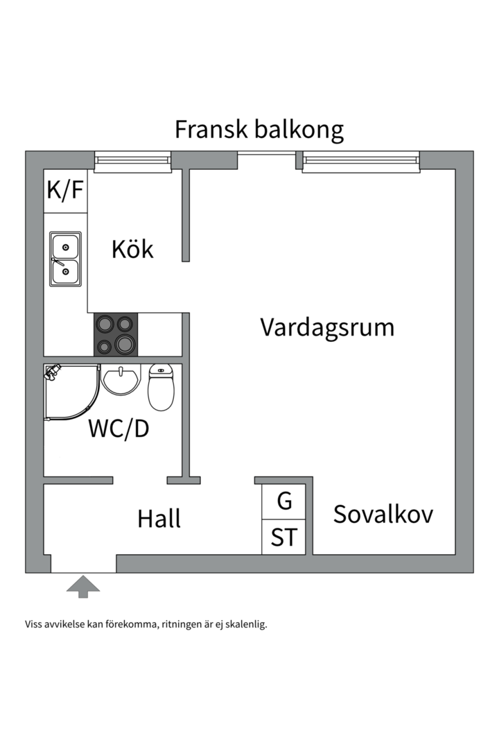 Planlösning från Heidenstamsgatan 1, Såld i Löten, Uppsala