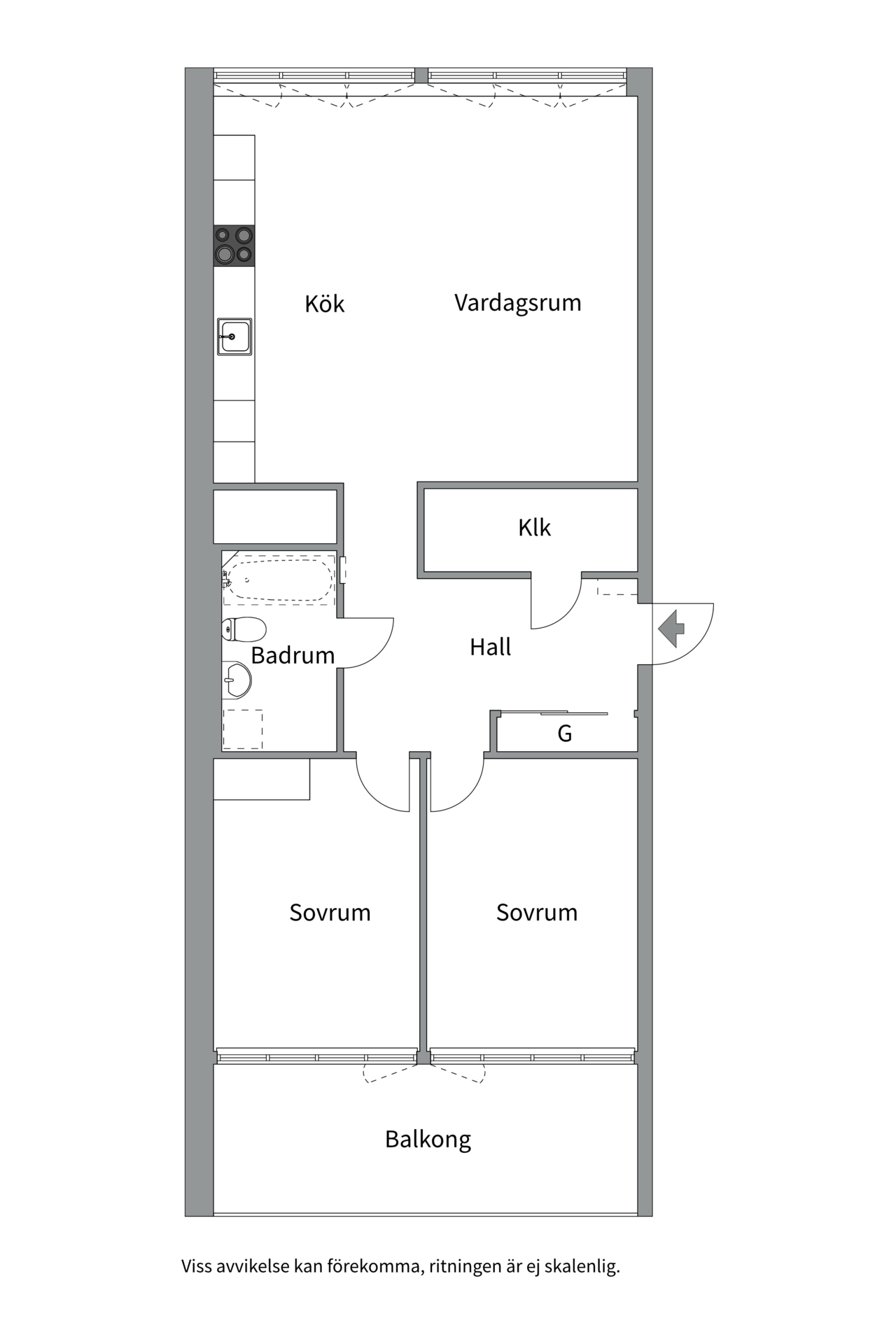 Bostadsbild från Torgny Segerstedts allé 94, Såld i Rosendal, Uppsala