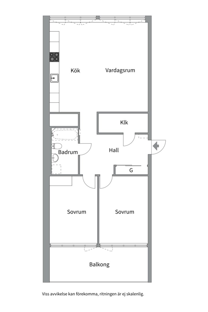 Bostadsbild från Torgny Segerstedts allé 94, Såld i Rosendal, Uppsala